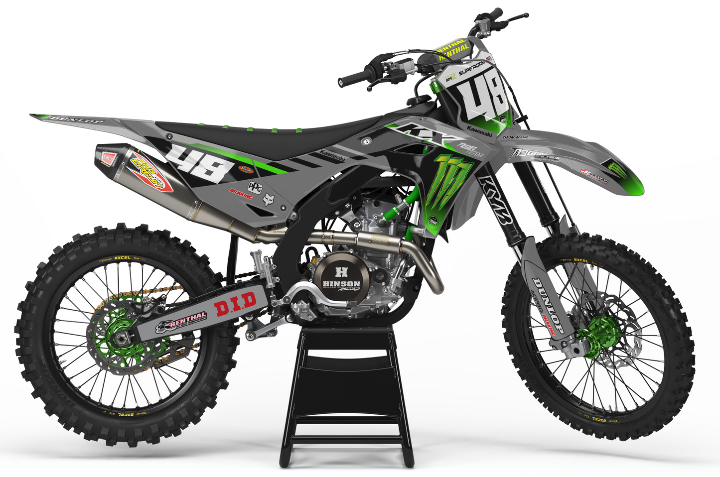 Kawasaki "Factory Grey" KIT