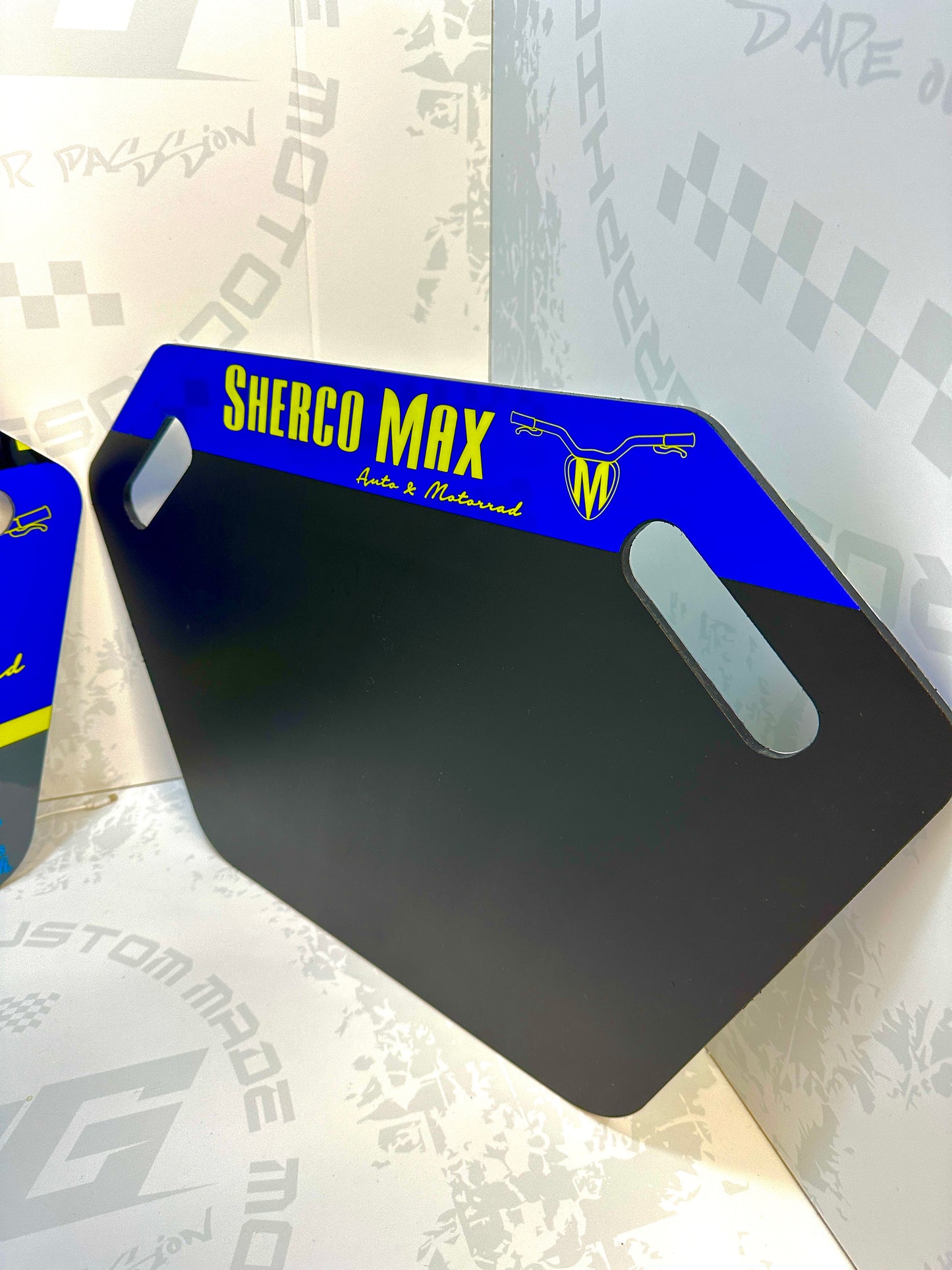 CUSTOM MX Pitboard mit Dekor