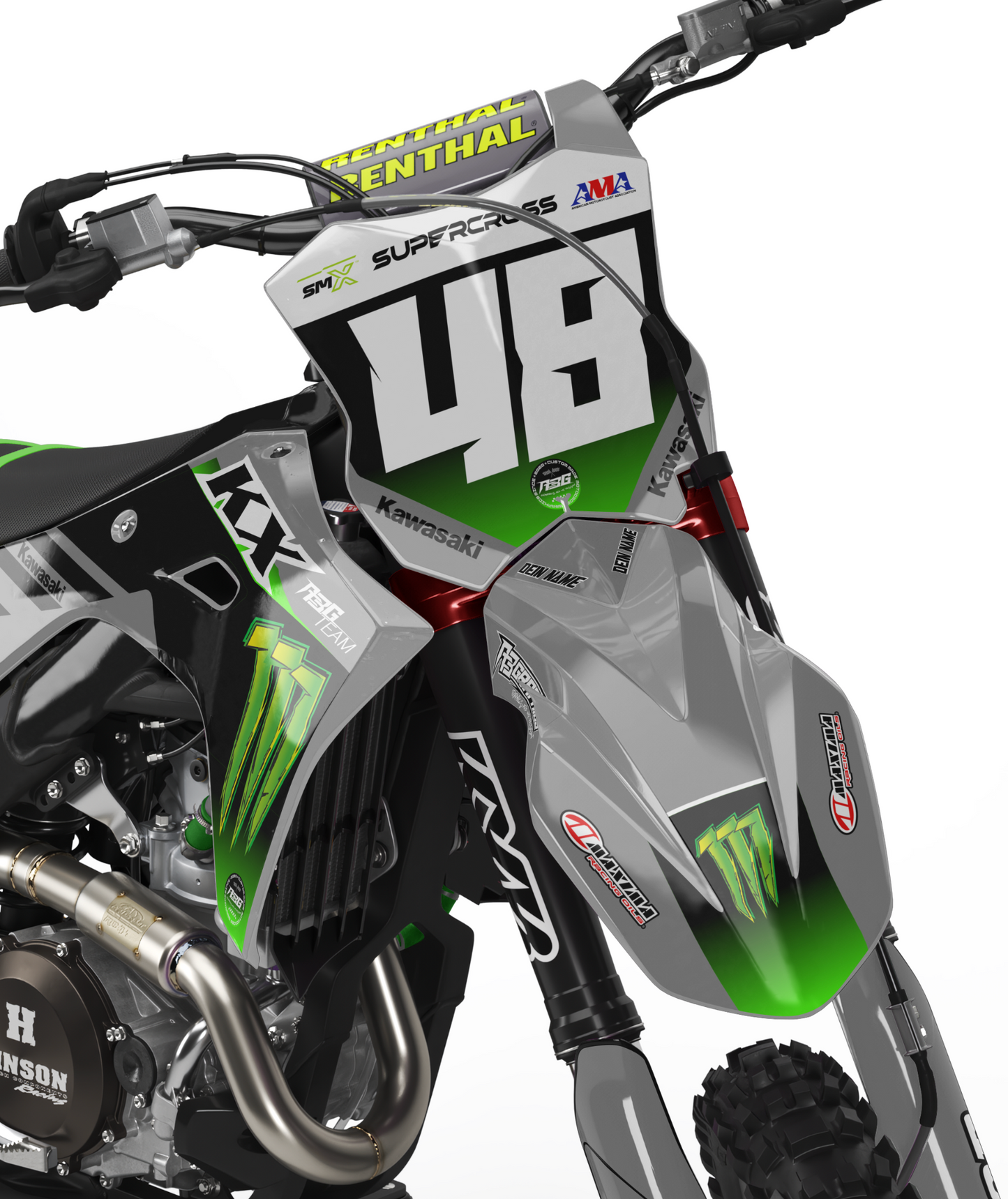 Kawasaki "Factory Grey" KIT