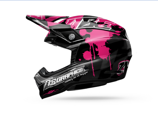 Helm Dekor "Destroyed"