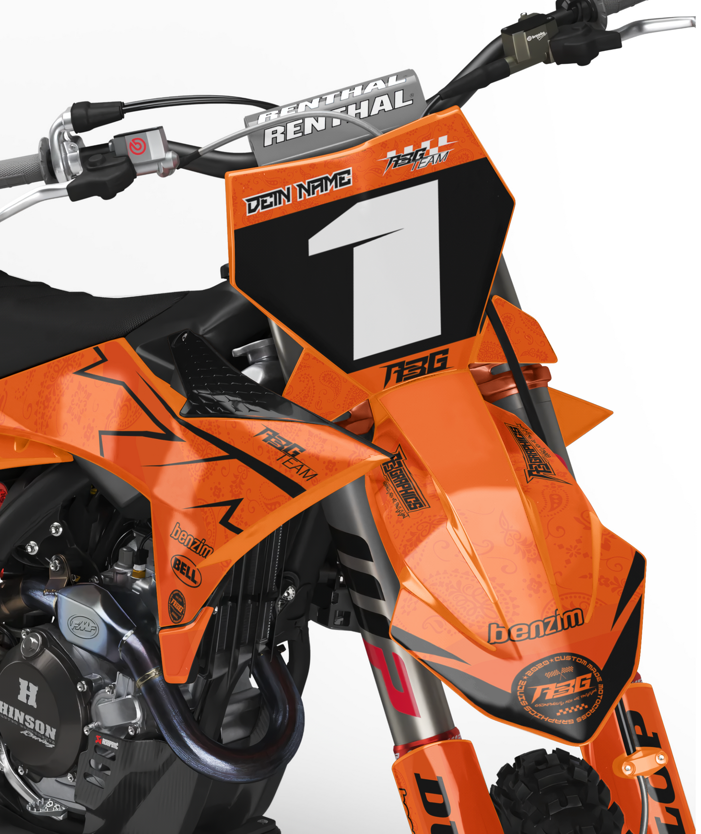 KTM "Roost Black" KIT