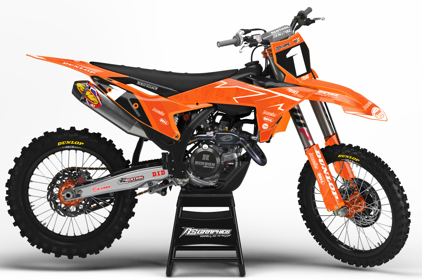 KTM "Roost White" KIT