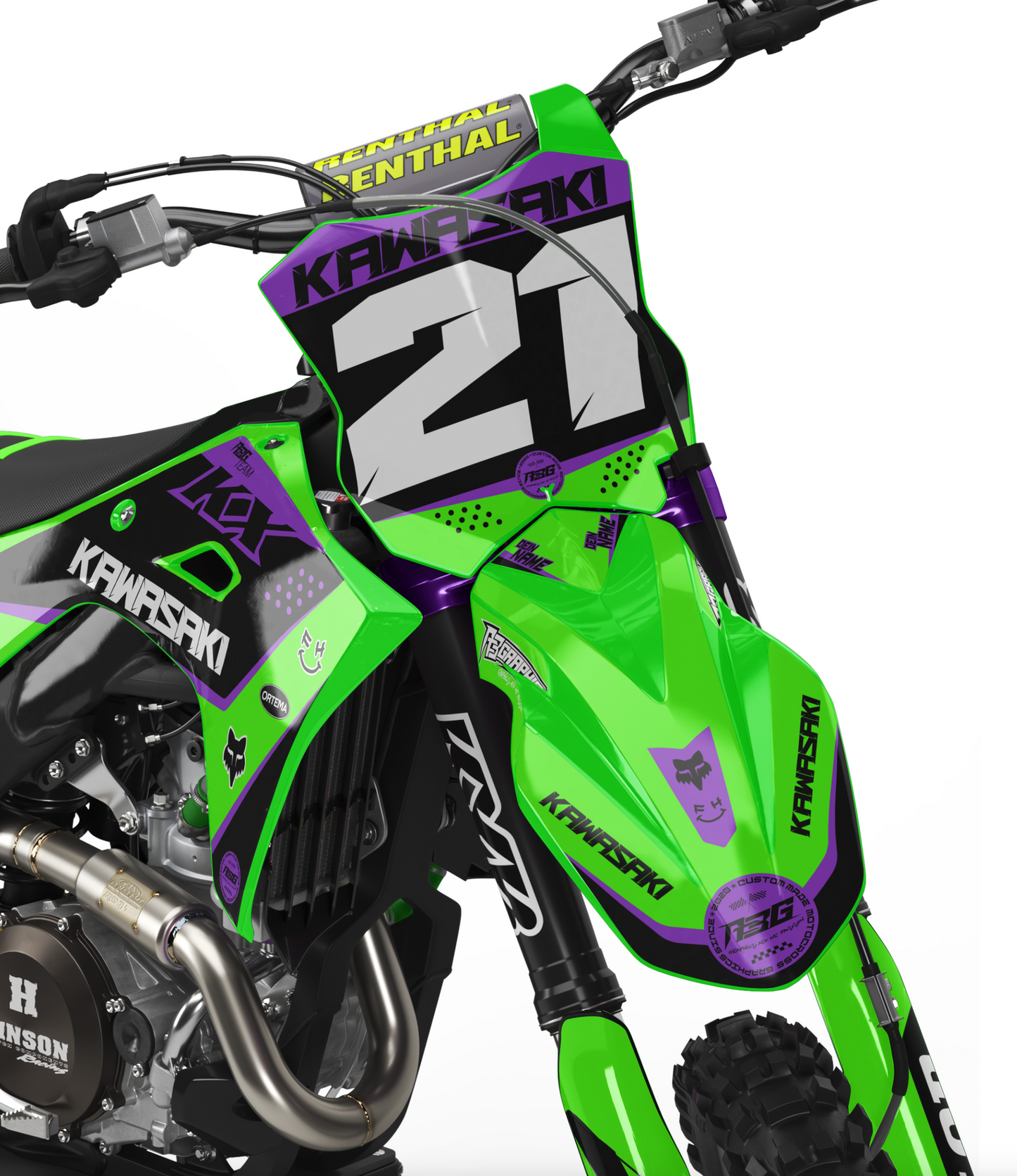 Kawasaki "Purple SYNC" KIT