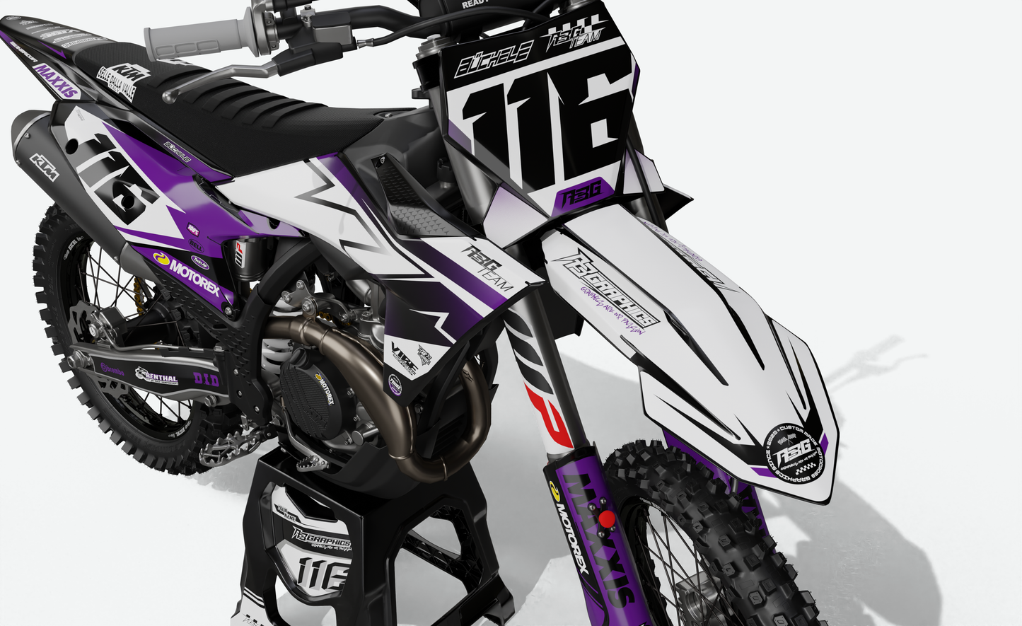 KTM "Silver Shift Purple" KIT