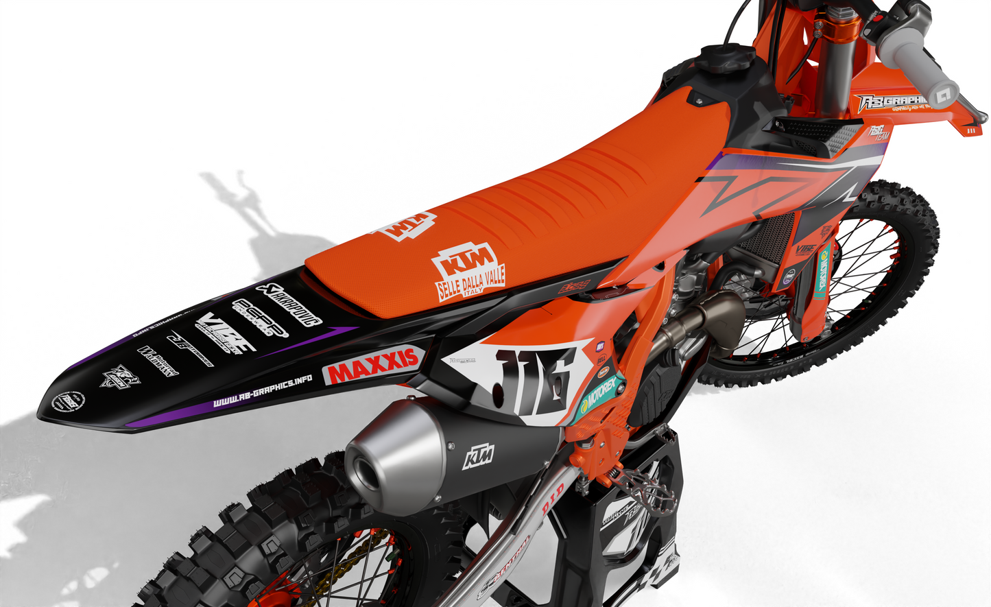 KTM "Silver Shift Orange" KIT