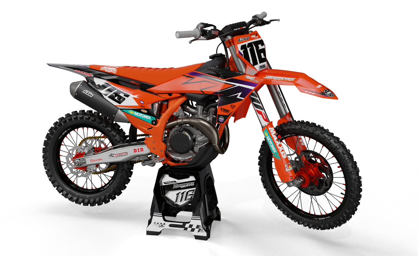 KTM "Silver Shift Orange" KIT