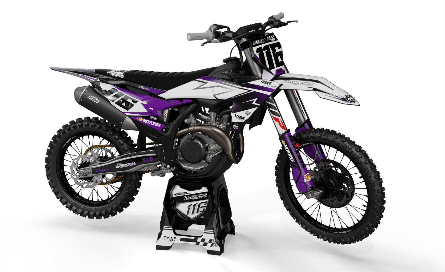 KTM "Silver Shift Purple" KIT