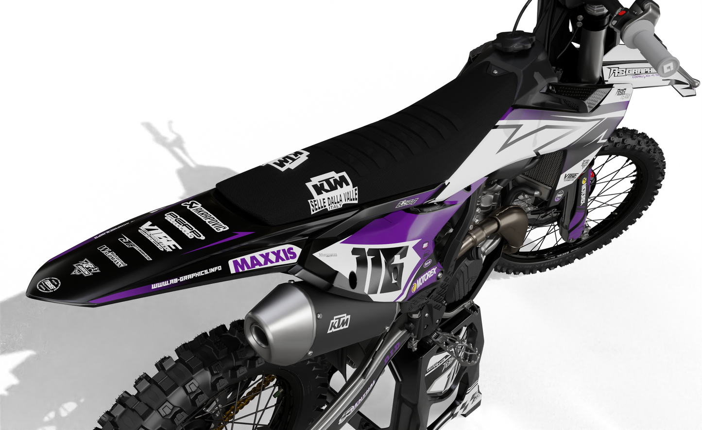 KTM "Silver Shift Purple" KIT