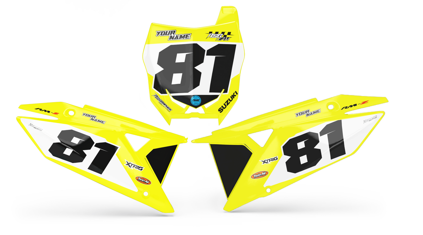 Suzuki Factory Look Numberplates
